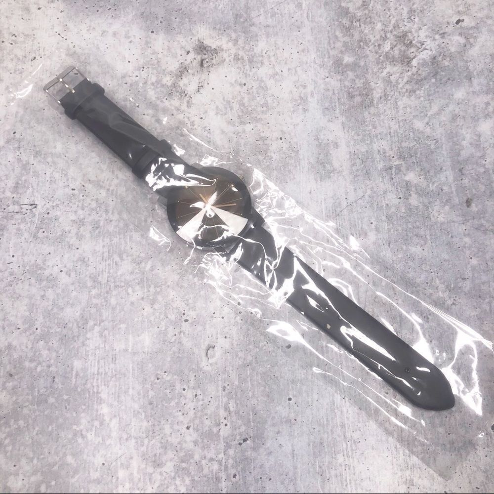 Quartz Black Casual Sporty Watch